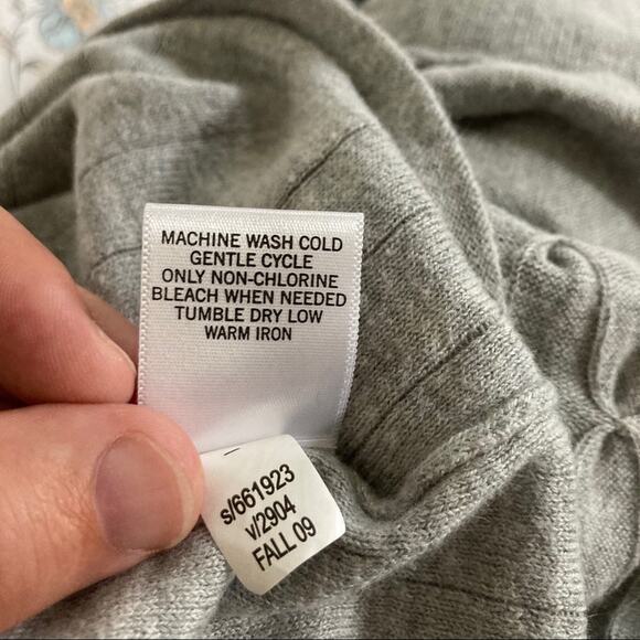 Banana Republic Grey Sweater Dress, Size S - Picture 7 of 7